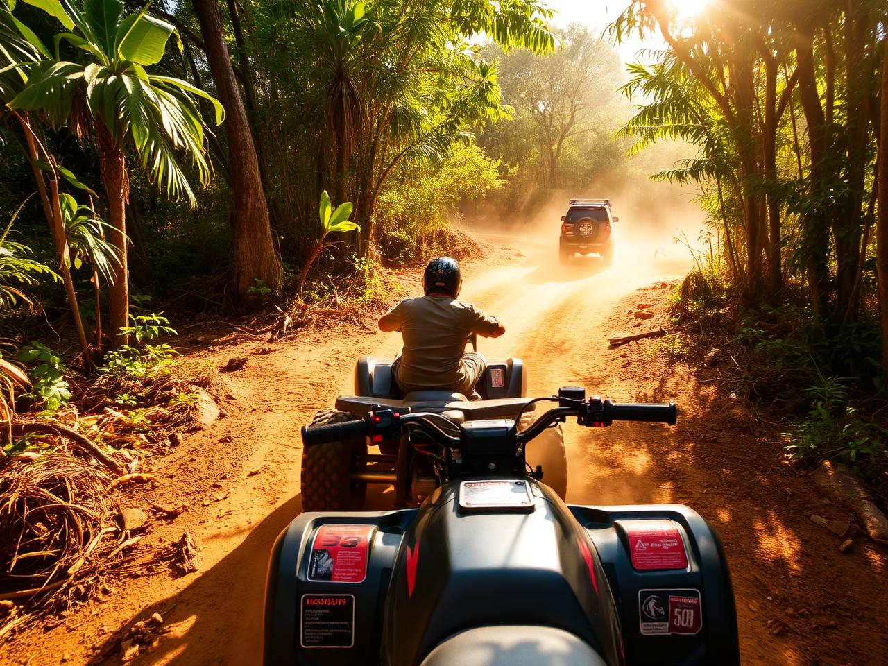 ATV extremo en la selva maya