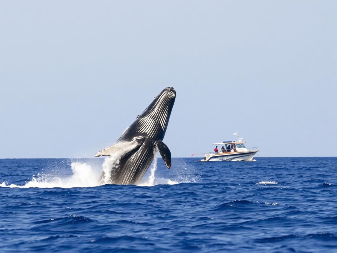 Avistamiento de ballenas jorobadas